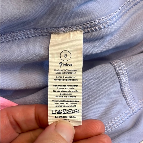 Ivivva Pink and Purple Tie-Dye Jacket and Skirt Set - Picture 3 of 10